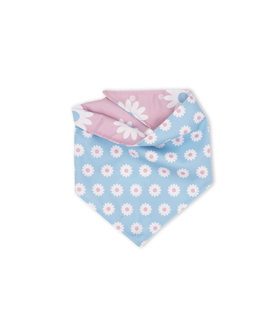Bandana Girly Flower Rosa da CariocaPup