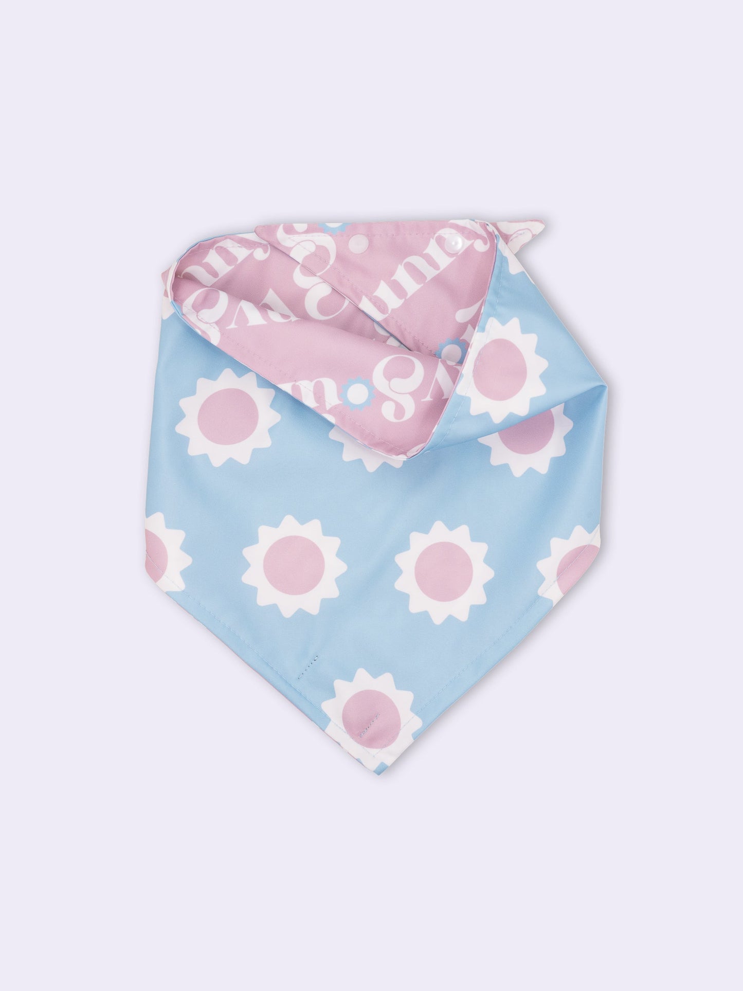 Bandana Pet Dupla Face Sunny Soul Rosa da CariocaPup