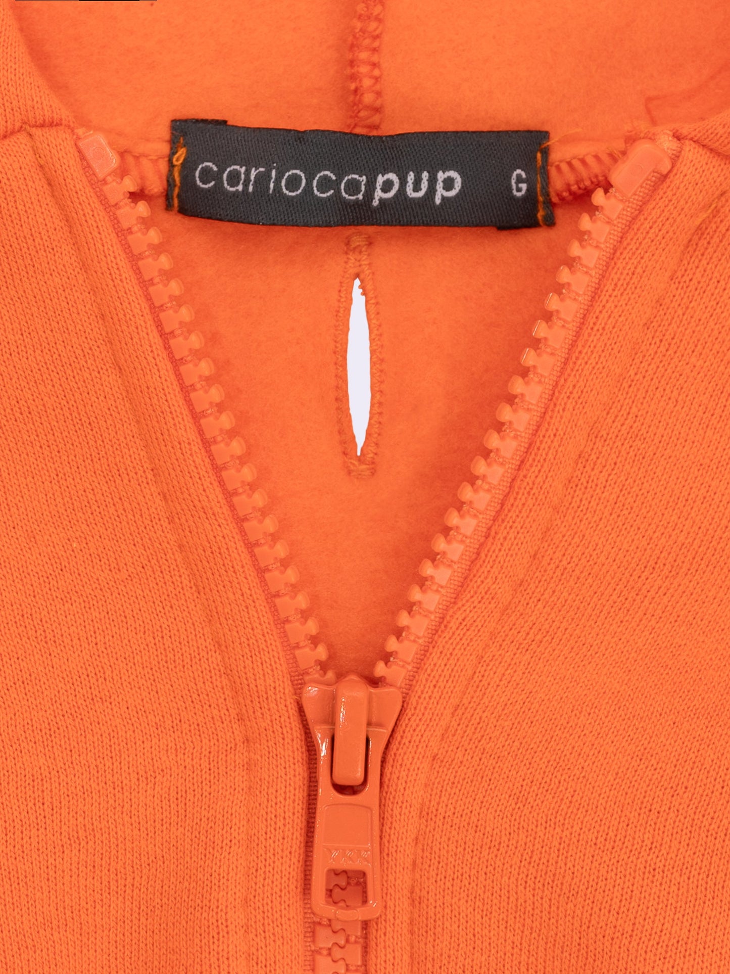 Moletom Hoodie Pet Sunny Soul Laranja da CariocaPup