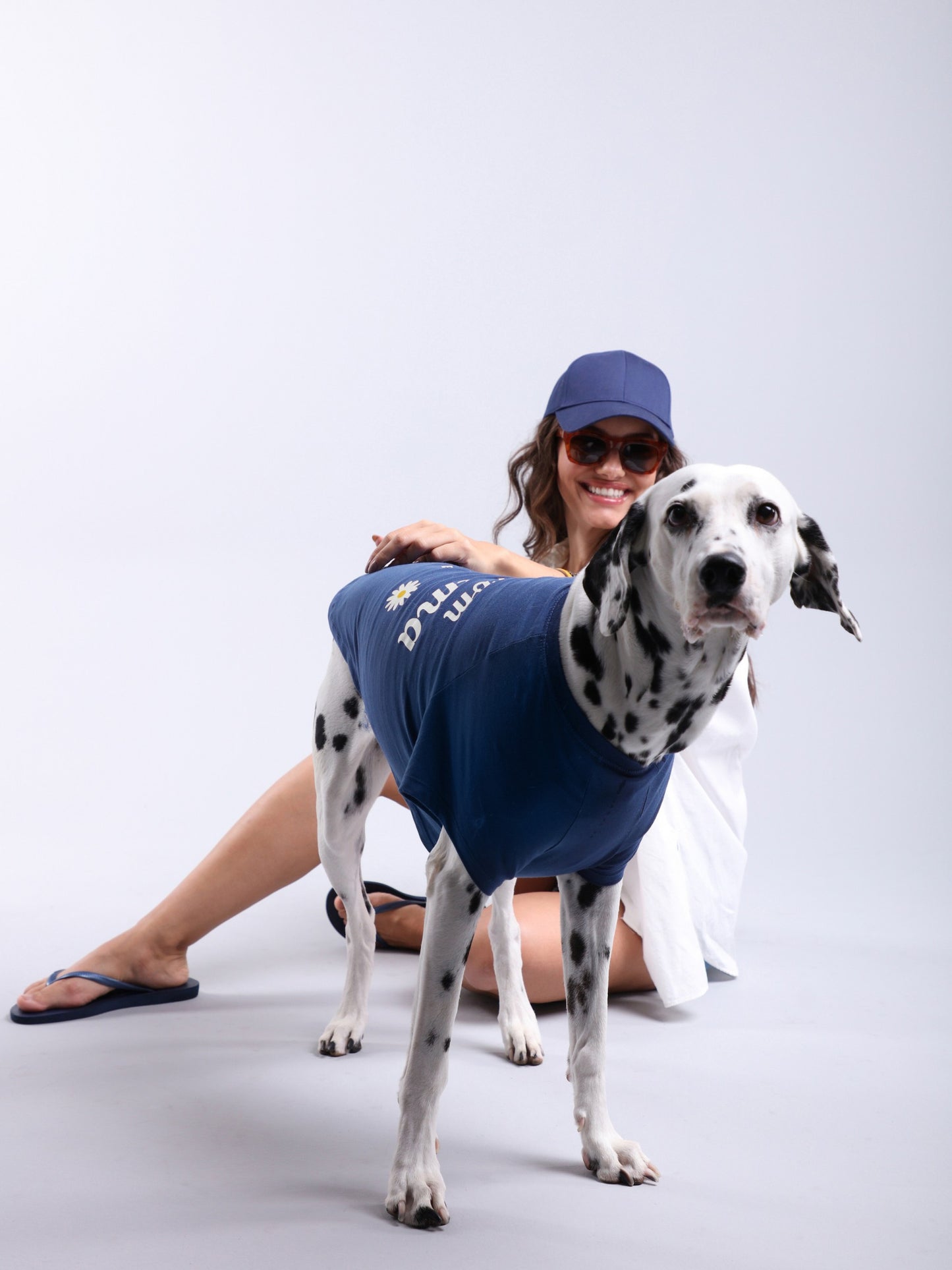 T-Shirt Pet Girl from Ipanema Azul da CariocaPup
