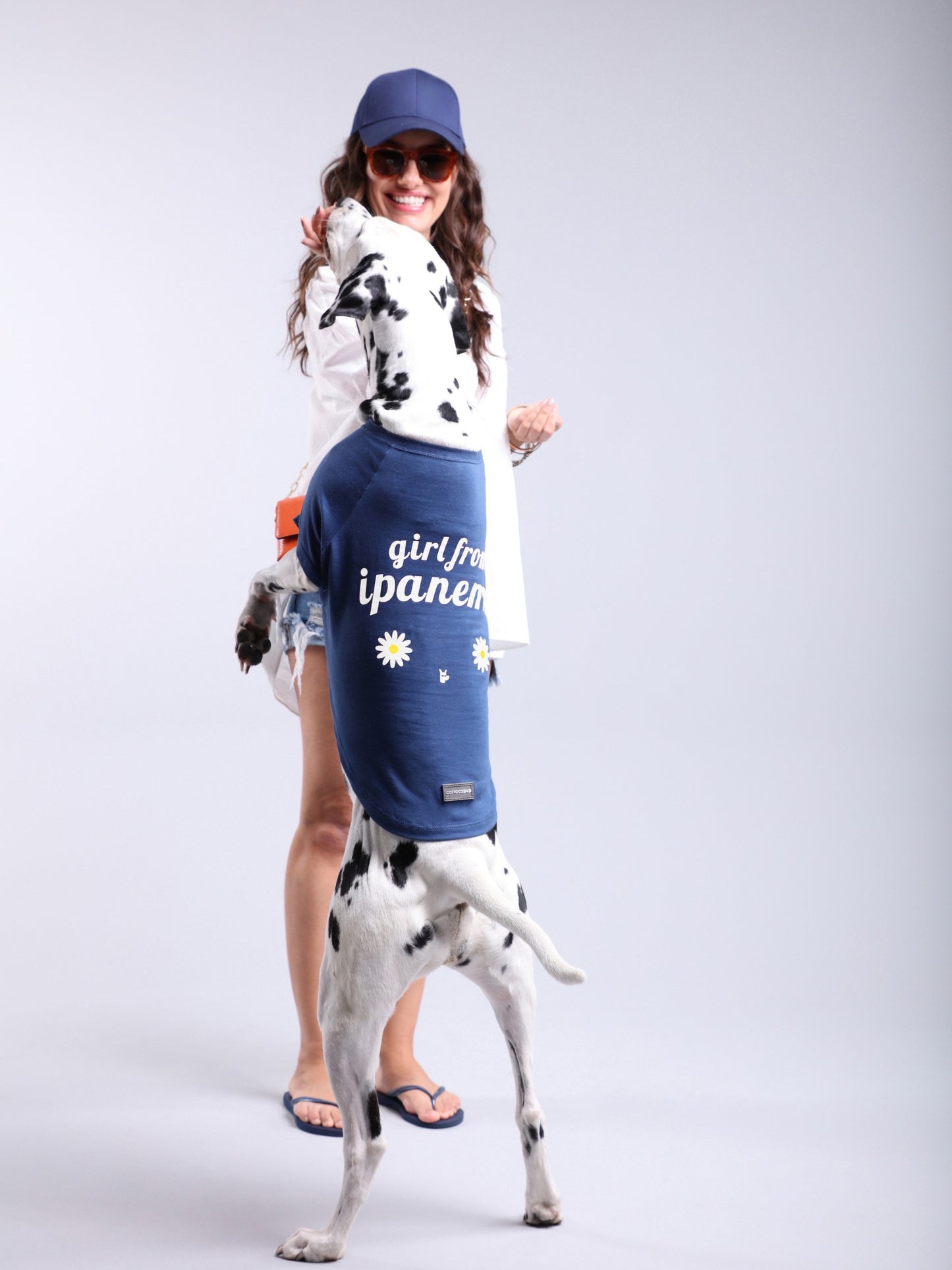 T-Shirt Pet Girl From Ipanema - Azul