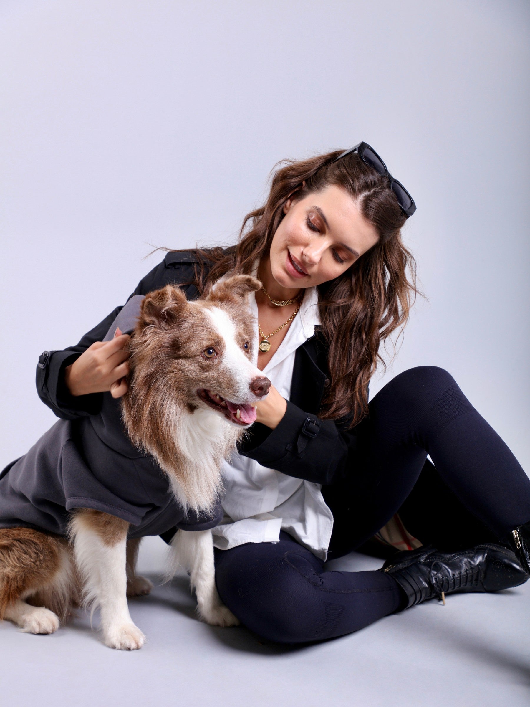 Moletom Hoodie Pet Ipanema Chumbo da CariocaPup