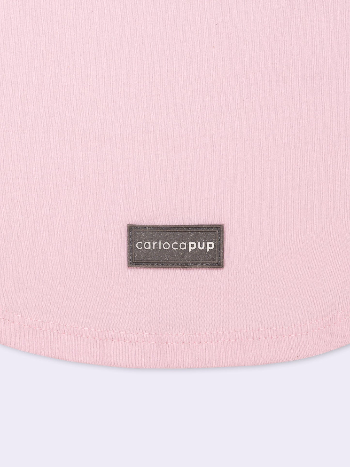 Etiqueta da T-Shirt Sunny Soul Rosa da CariocaPup