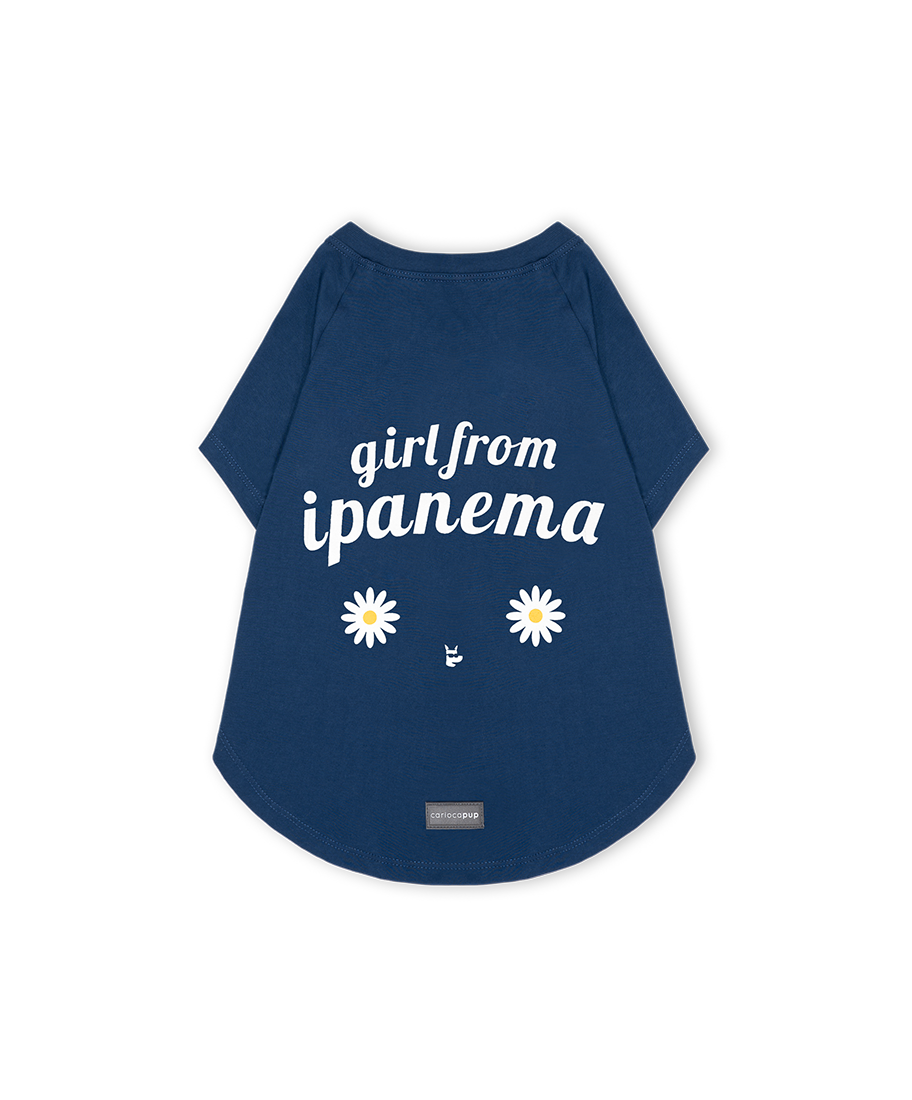 T-Shirt Pet Girl from Ipanema da CariocaPup