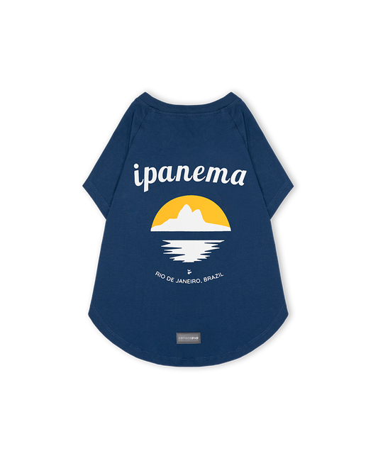T-Shirt Ipanema Azul da CariocaPup