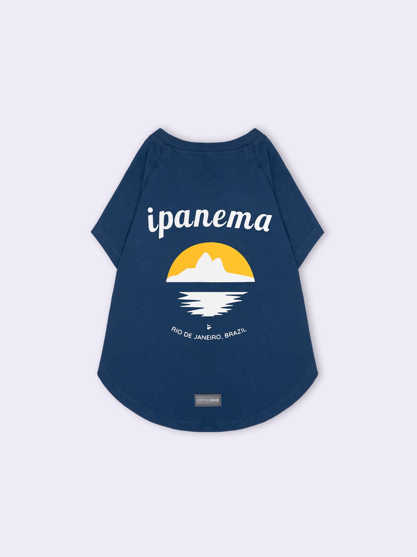 T-Shirt Ipanema Azul da CariocaPup
