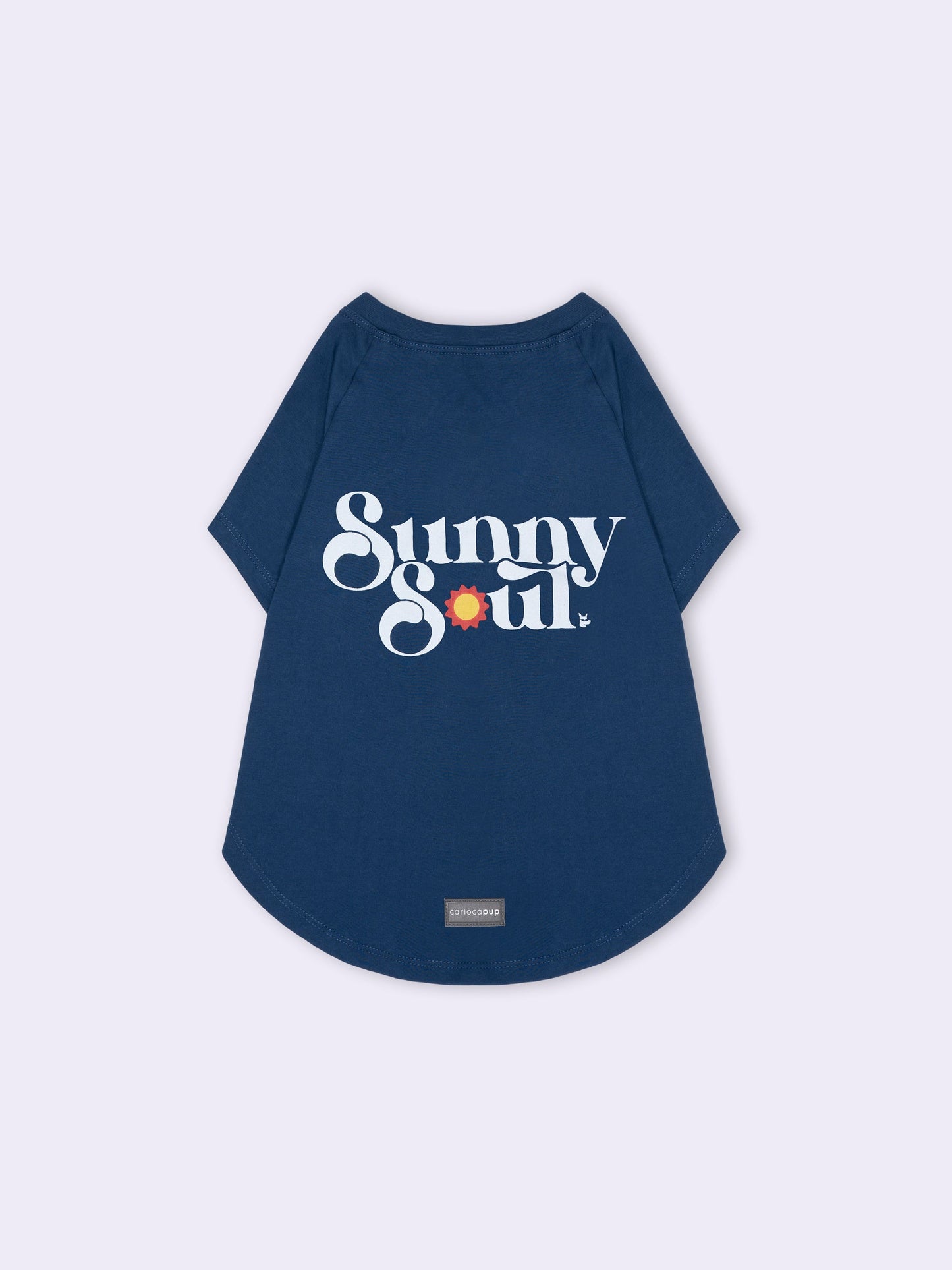 T-Shirt Sunny Soul Azul da CariocaPup