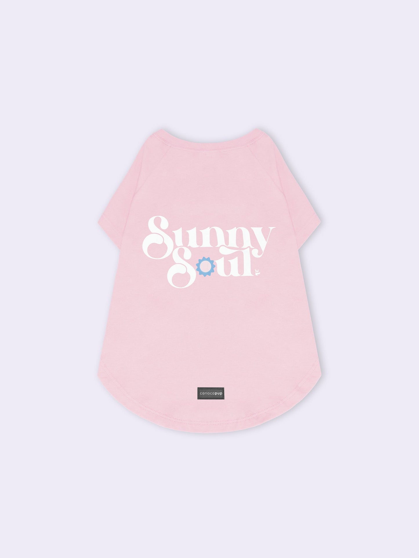 T-Shirt Sunny Soul Rosa da CariocaPup