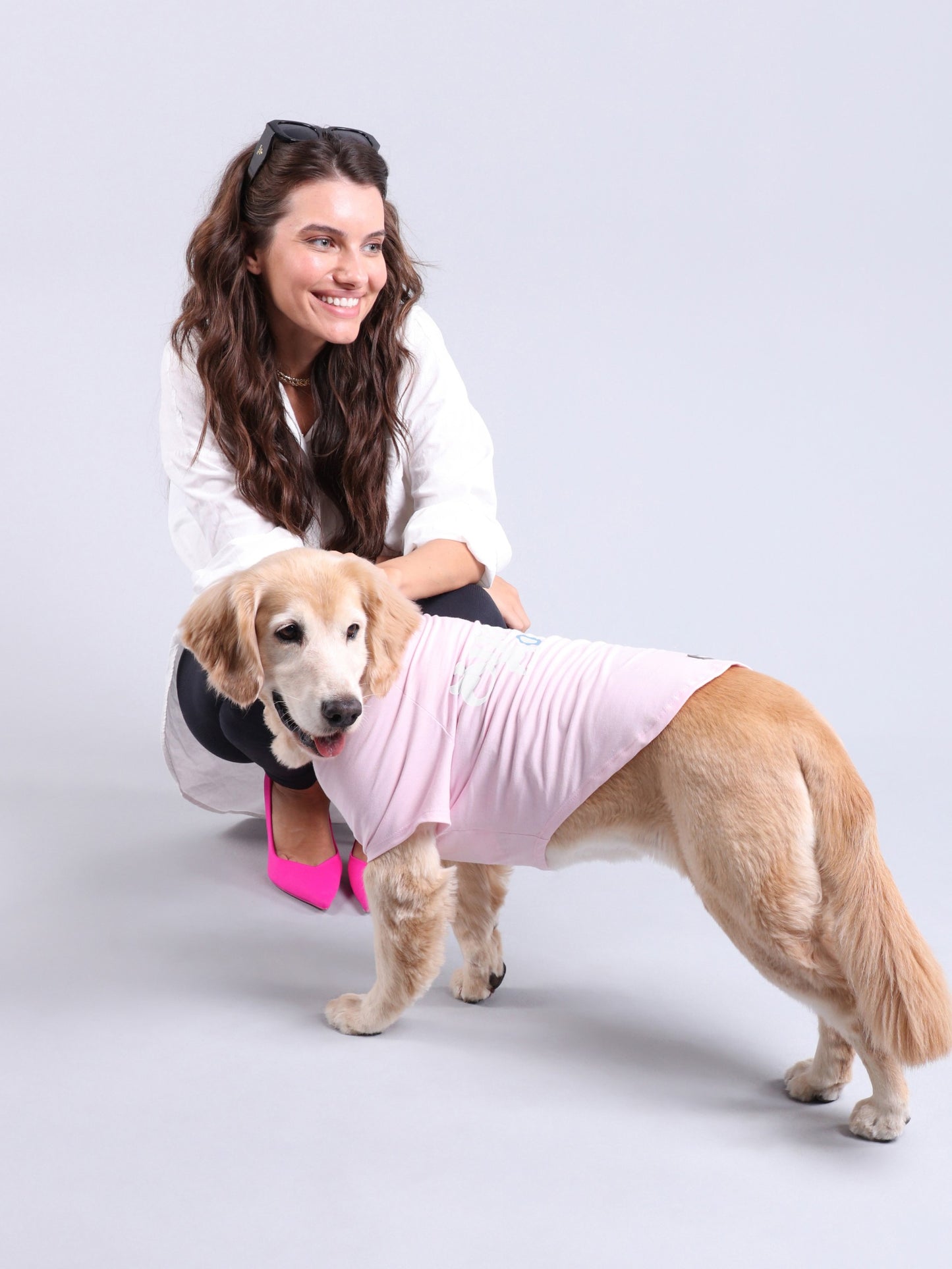 T-Shirt Sunny Soul Rosa da CariocaPup